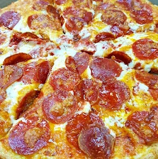 Pizza Slice - Fresh-baked pizza slice